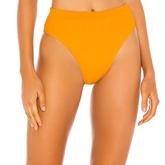 L*Space Frenchi Bitsy Bikini Bottom in Mango Orange Size XS NWT - Picture 1 of 5